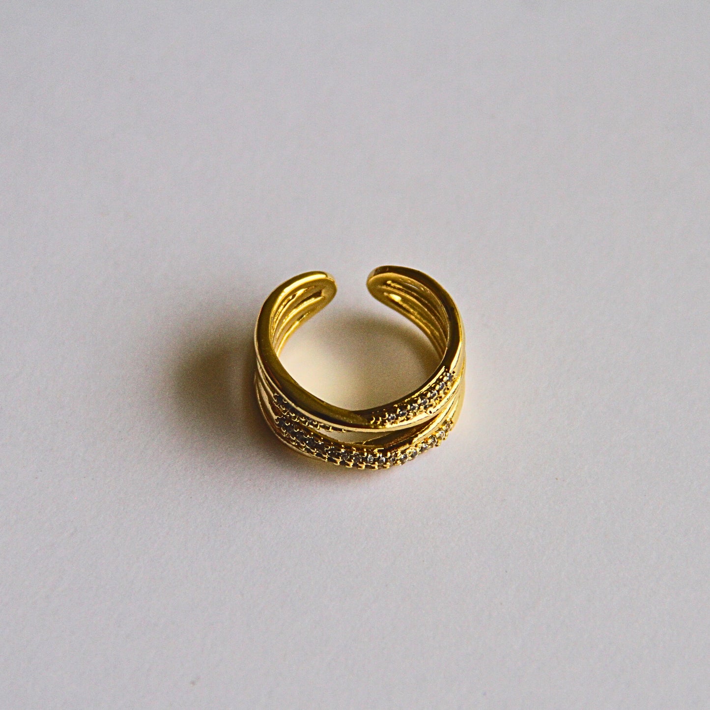 Textured Wrap Gold Ring – Bold yet Elegant Women’s Jewellery