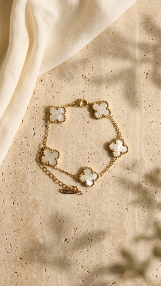 Gold Tone Screw Motif Open Cuff Bracelet