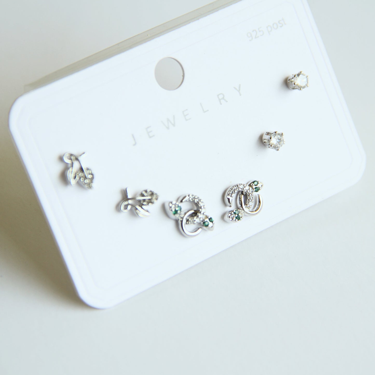 Minimalist Leaf and Whimsical Stud Combo