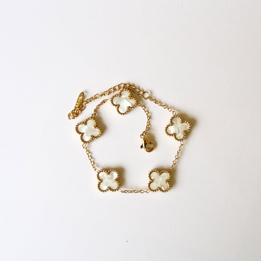 Gold Tone Screw Motif Open Cuff Bracelet